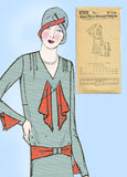 1920s VTG Ladies Home Journal Sewing Pattern 6302 Uncut Misses Flapper Dress 34B - Vintage4me2
