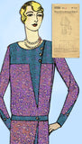 1930s VTG Ladies Home Journal Sewing Pattern 6329 Uncut Misses Street Dress 36 B - Vintage4me2