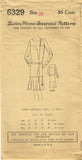 1930s VTG Ladies Home Journal Sewing Pattern 6329 Uncut Misses Street Dress 36 B - Vintage4me2