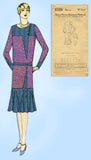 1930s VTG Ladies Home Journal Sewing Pattern 6329 Uncut Misses Street Dress 36 B - Vintage4me2