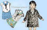 Ladies Home Journal 6332: 1930s 20 Inch Doll Clothes Set Vintage Sewing Pattern