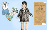 Ladies Home Journal 6332: 1930s 20 Inch Doll Clothes Set Vintage Sewing Pattern