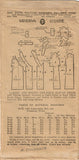 1920s VTG Ladies Home Journal Sewing Pattern 6333 FF Plus Size Flapper Dress 44B
