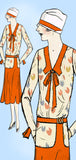 1930s VTG Ladies Home Journal Sewing Pattern 6335 Uncut Misses Flapper Dress 38B - Vintage4me2
