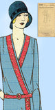1930s VTG Ladies Home Journal Sewing Pattern 6385 Uncut Misses Flapper Dress 36B - Vintage4me2