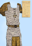 1930s VTG Ladies Home Journal Sewing Pattern 6427 Uncut Misses Street Dress 36 B - Vintage4me2