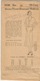 1930s VTG Ladies Home Journal Sewing Pattern 6538 Uncut Misses Street Dress 36 B
