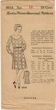 1930s VTG Ladies Home Journal Sewing Pattern 8018 Uncut Little Girls Dress Sz 12
