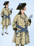 1910s Original Vintage Ladies Home Journal Pattern 9791 Girls Edwardian Coat 12