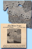 1930s Laura Wheeler Embroidery Transfer 1960 Uncut Cutwork Flower Pillowcases