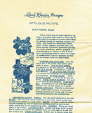 1940s Vintage Laura Wheeler Embroidery Transfer 508 Uncut Applique Strawberries