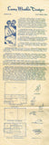 1940s 50 Laura Wheeler Apron Pattern with Transfer Uncut Original LW 683 - Vintage4me2