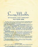 1940s Vintage Laura Wheeler Embroidery Transfer 958 Uncut Cutwork Floral Pcases