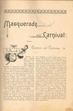 Easy Digital Download 1890s Butterick Masquerade & Carnival Costume Book 178 pgs -Vintage4me2