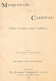 Easy Digital Download 1890s Butterick Masquerade & Carnival Costume Book 178 pgs