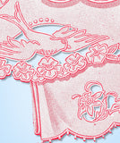 1940s Vintage McCall Embroidery Transfer 1024 Uncut Cutwork Pillowcase Motifs
