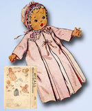 McCall 1098: Rare WWII Infants Layette Set & Carry Bag Vintage Sewing Pattern
