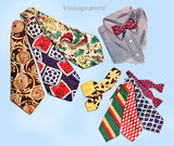 McCall's 1220: 1940s Rare Men's Tie Set One Size Fits All Vintage Sewing Pattern