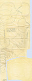 1940s Vintage McCall Sewing Pattern 1281 Toddler Girls Novelty Holiday Apron SM - Vintage4me2