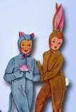1950s Vintage McCall's Sewing Pattern 1485 Uncut Boys Girls Animal Costume Sz 4