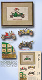 McCall 1636: Vintage Embroidery Transfer Antique Cars for  Pictures or Pillow tops