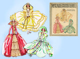 McCall 1738: 1920s Rare 30in French Boudoir Doll Clothes Vintage Sewing Pattern
