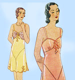 McCall 1847: 1930s Rare Misses Combination Lingerie Sz SM Vintage Sewing Pattern - Vintage4me2