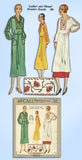1930s Original Vintage McCall Pattern 1885 Uncut Russian Smock Dress Sz 38-40 B