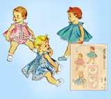 1950s Vintage McCalls Sewing Pattern 1984 Babies' Topper and Diaper Cover 6 mos