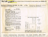 1950s Vintage McCalls Sewing Pattern 2026 Cute Girls Watermelon Apron Size 6/8