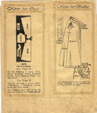 1920s Original Vintage McCall Pattern 2072 Toddler Girls Nightgown or Nightshirt