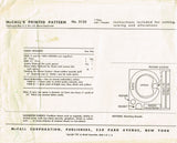 Fabric Requirements and Notions for McCall's 2135