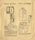 1920s Vintage McCall Sewing Pattern 2255 Little Boys 2 Piece Pajamas Size 8 - Vintage4me2