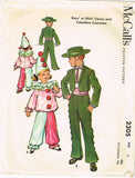 1950s Original Vintage McCall's Pattern 2305 Boy or Girls Caballero Costume Sz 6