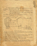 1910s Vintage McCall Sewing Pattern 2763 Ladies Gibson Girls Shirt Waist Sz 34 B