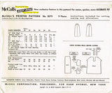 1950s Vintage McCalls Sewing Pattern 3079 Misses Slender Skirt Size 26 Waist