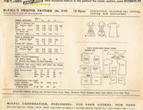 McCalls 3195: 1950s Misses Bathing Suit & Cover Up Sz 33B Vintage Sewing Pattern