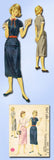 1950s Vintage McCalls Sewing Pattern 3337 Uncut Girls 2 Piece Dress Size 12 30B