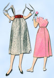 1950s Vintage McCalls Sewing Pattern 3338 Easy Misses Day Skirt Size 28 Waist - Vintage4me2