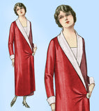 McCall 3558: 1920s Rare Misses Wrap Dress Size 32 Bust Vintage Sewing Pattern