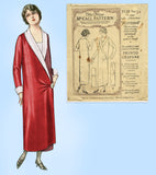 McCall 3558: 1920s Rare Misses Wrap Dress Size 32 Bust Vintage Sewing Pattern