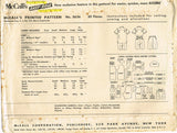 McCall's 3636: 1950s Men's Shirt & Bermuda Shorts Sz 34 C Vintage Sewing Pattern