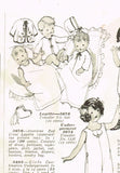 1920s Vintage McCalls Sewing Pattern 3676 Official Red Cross Baby Layette ORIG - Vintage4me2