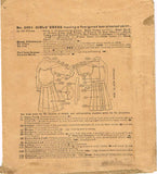 1910s Vintage McCall Sewing Pattern 3854 Little Girls Edwardian Dress Size 8 26B - Vintage4me2