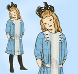 1910s Rare McCalls Sewing Pattern 3926 Uncut Little Girls Victorian Dress Sz 10