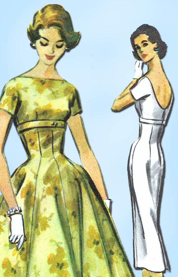 1950s Vintage McCall Sewing Pattern 3963 Misses Sexy Cocktail Dress 31 Vintage4me2 1950s Vintage McCall Sewing Pattern 3963 Misses Sexy Cocktail Dress 31 Vintage4me2