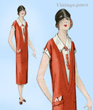 McCall 3972: 1920s Rare Plus Size Womens Dress Sz 42 Bust Vintage Sewing Pattern