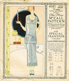 McCall 4041: 1920s Uncut Misses Embroidered Pajamas Sz 32 34 Bust Vintage Sewing Pattern - Vintage4me2