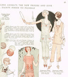 McCall 4041: 1920s Uncut Misses Embroidered Pajamas Sz 32 34 Bust Vintage Sewing Pattern - Vintage4me2