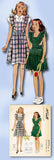 1940s Vintage McCall Sewing Pattern 4096 Teen Girls Pinafore Dress and Blouse 14
